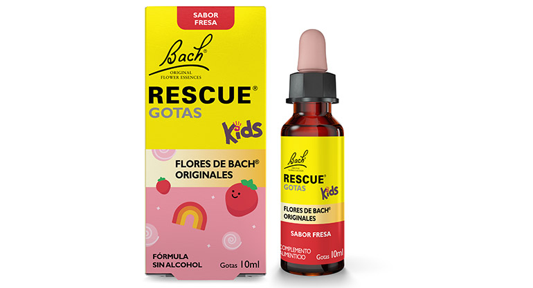 Llega el nuevo Rescue Kids, el Rescue Original para niños con Flores de Bach que ayuda a gestionar las emociones de los más pequeños 