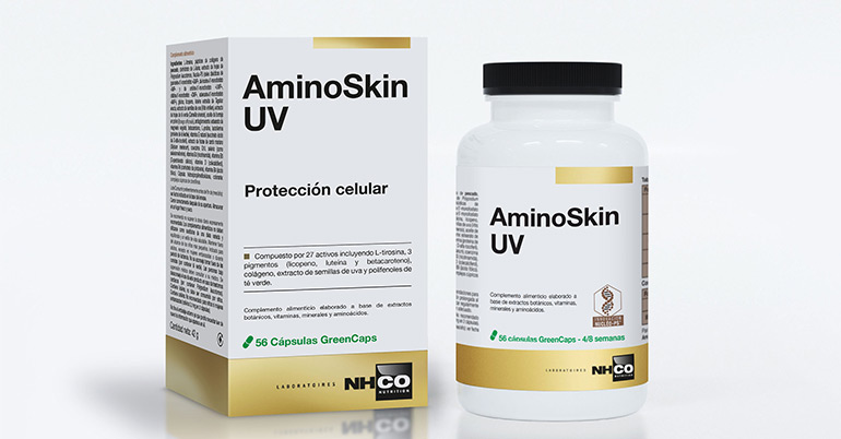 Aminoácidos y protectores celulares para preparar la piel antes de la exposición solar