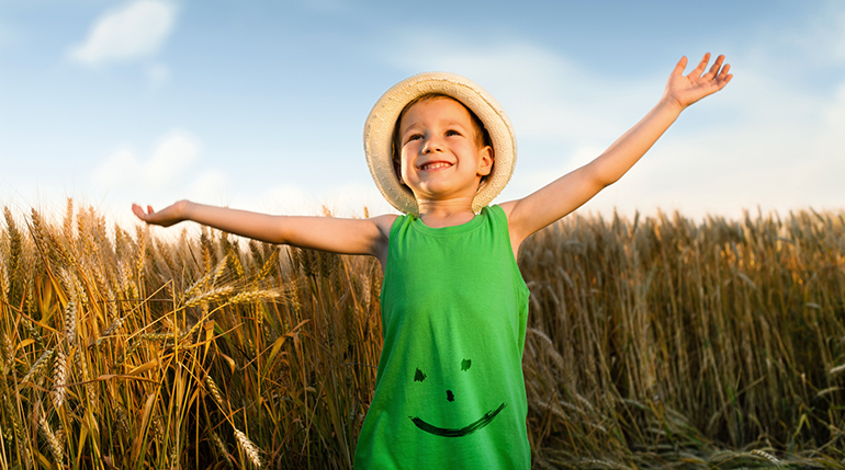 Fibra de raíz de achicoria para mantener el equilibrio de la microbiota en niños 