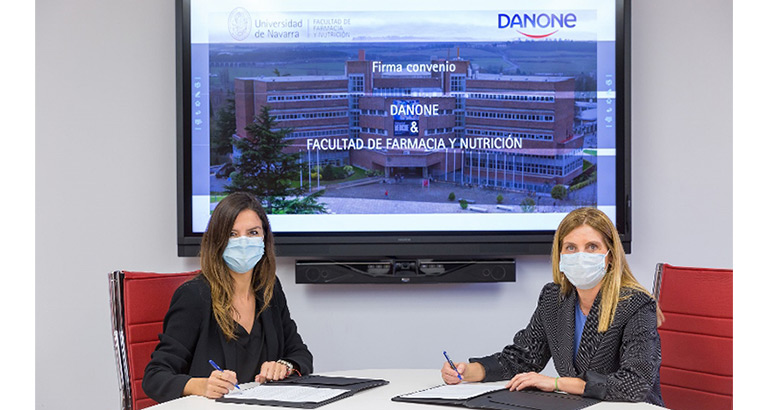 Danone y la Universidad de Navarra firman un acuerdo de colaboración