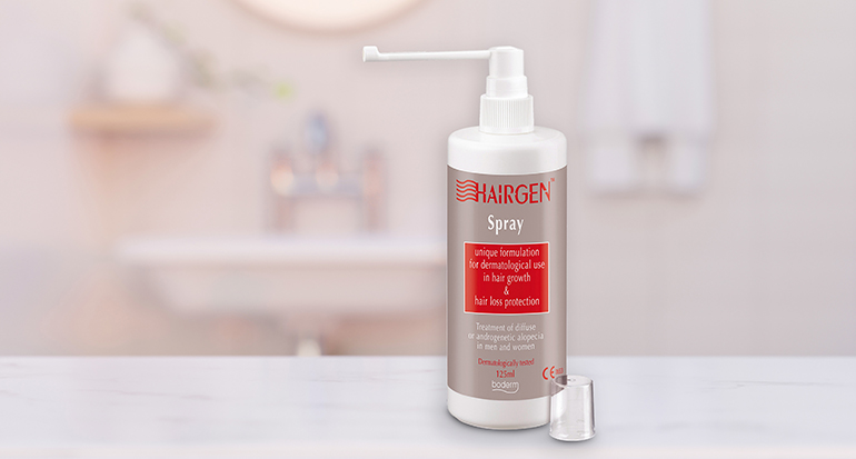 Hairgen Spray frena la caída del cabello