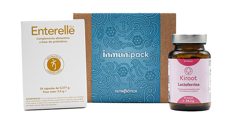 Enterelle Plus y Lactoferrina 