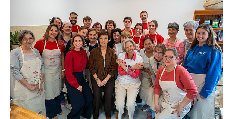 El tándem de nutrición y voluntariado corporativo transforma el futuro de mujeres en riesgo.