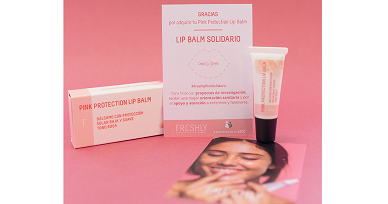 cáncer de mama, Freshly Cosmetics, Lio Balm Solidario