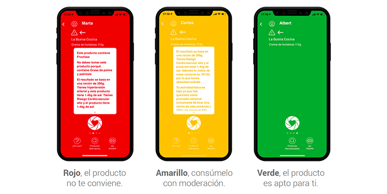 aplicación, nutrición, MyHealth