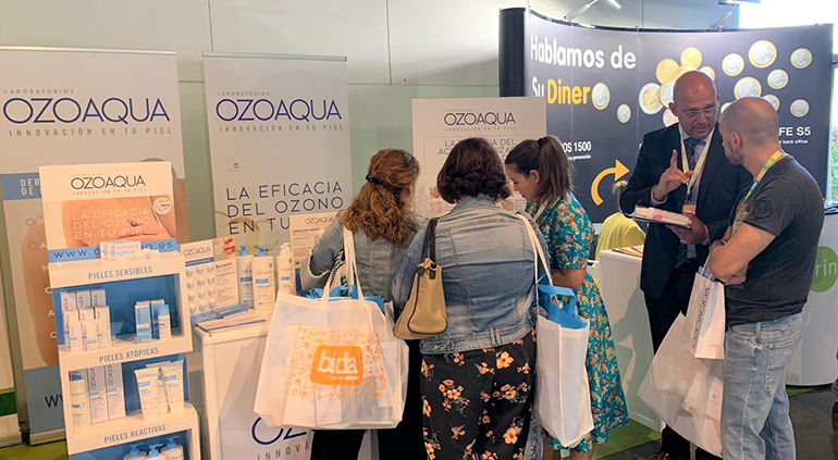 Ozoaqua, cosmética. ozono, farmacia