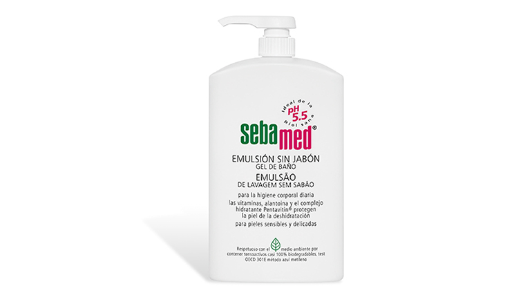 Gel de baño que refuerza la función protectora de la piel