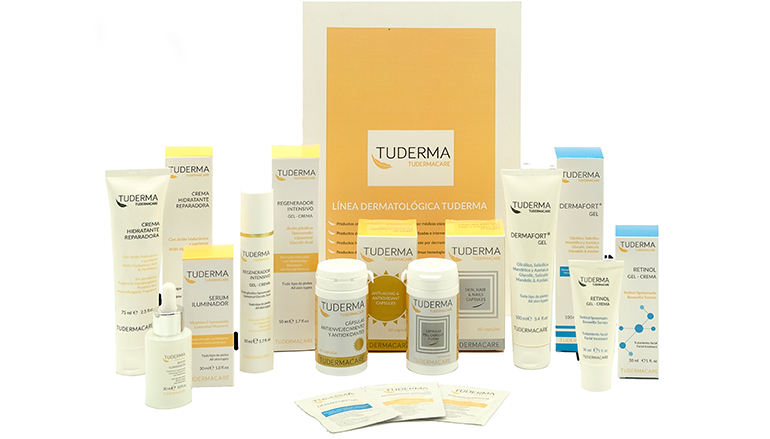 Tuderma, dermocosmética, cosmética