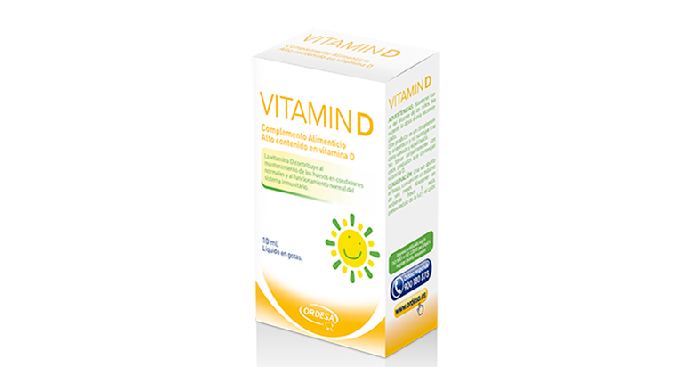 Vitamin-D. Laboratorios Ordesa, vitamina D