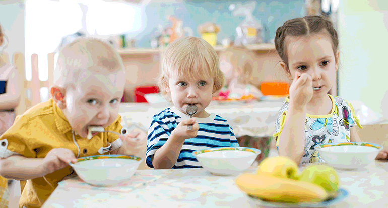 Comedor escolar, nutrición infantil