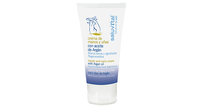 Crema de manos argán y urea, Saluvital