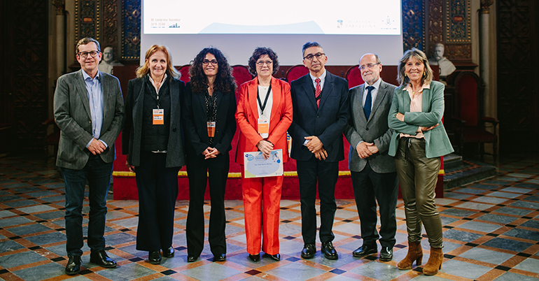 Olga Martín Belloso, galardonada con el Premio Instituto Danone