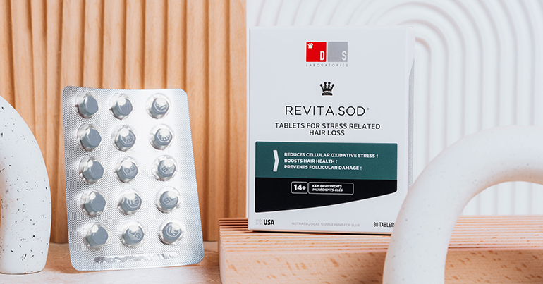 DS Laboratories presenta Revita.SOD para el tratamiento de la caída del cabello