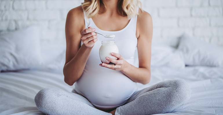 Embarazo y lácteos
