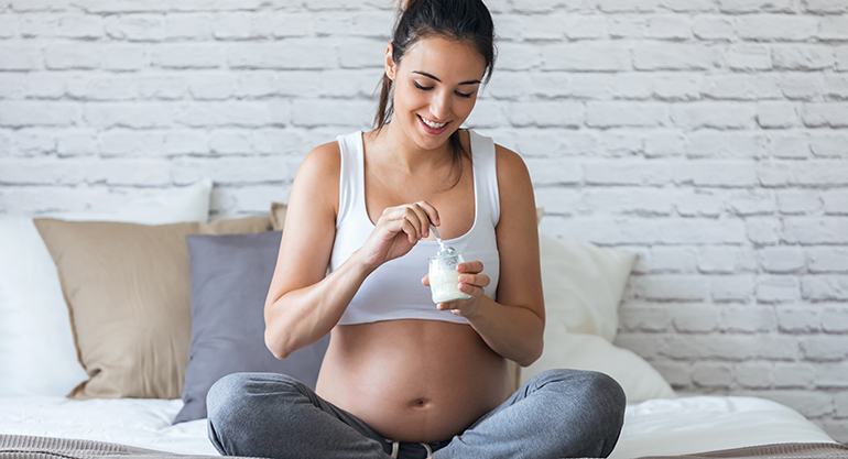 embarazo-lacteos-inlac-beneficios-leche