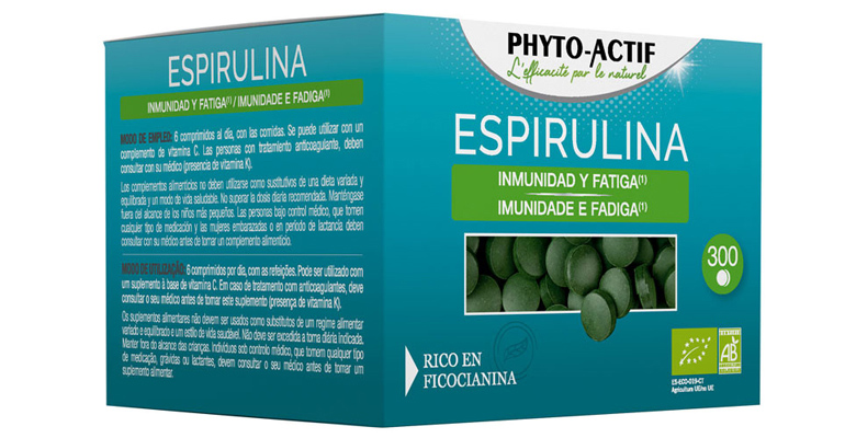 Superalimento 100 % bio, espirulina