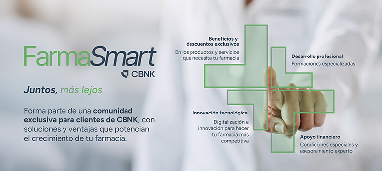 CBNK lanza un nuevo ecosistema financiero para el sector farmacéutico: FarmaSmart CBNK