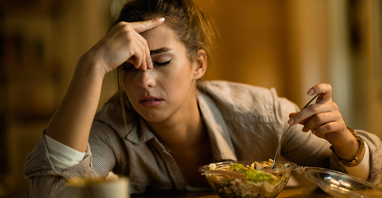 fatiga mental alimentación 