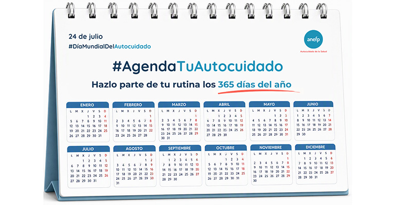 anefp impulsa la campaña #AgendaTuAutocuidado en el Día Mundial del Autocuidado 2026
