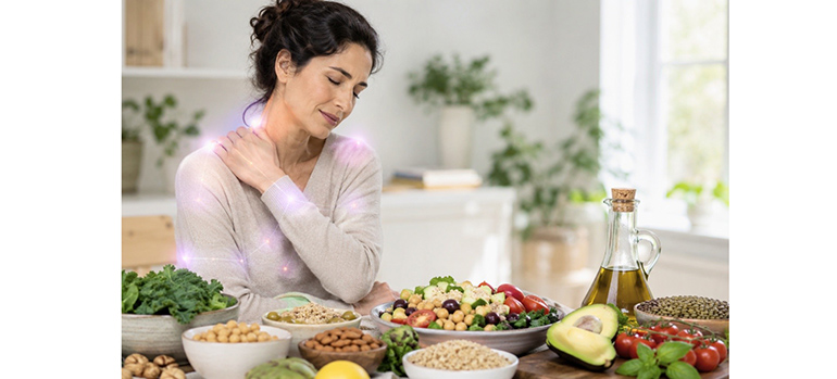 Una dieta mediterránea vegana presenta beneficios a corto plazo en mujeres con fibromialgia