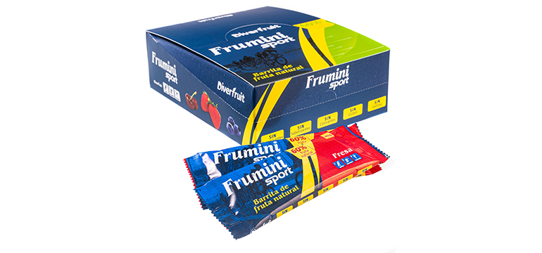 Fruminisport son unas barritas de fruta para deportistas