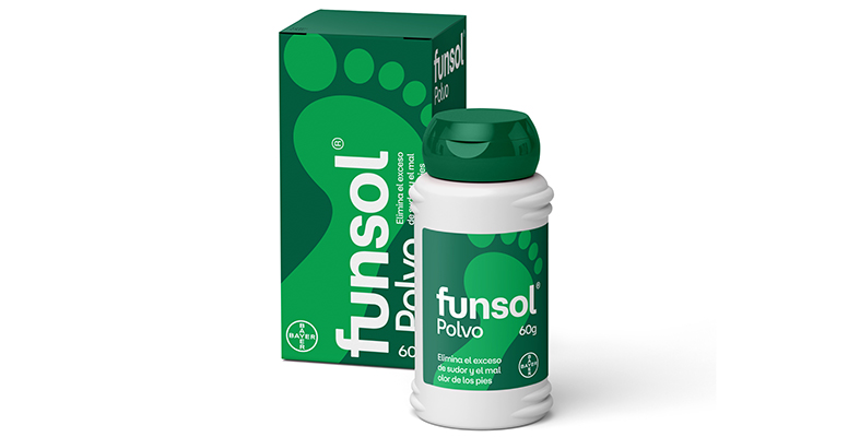 Funsol Bayer, desodorante pies