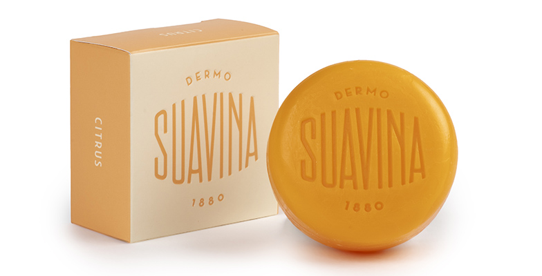 jabón Citrus Suavina con aceite de naranjo dulce
