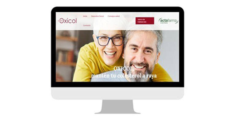 Esta web incluye información sobre colesterol, triglicéridos, consejos relacionados con la alimentación, el deporte…, y también sobre la línea Oxicol, los complementos alimenticios de Actafarma incluidos en la línea de productos de autocuidado de Kern Pha