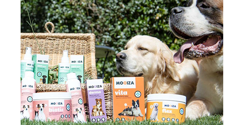 Mooiza, la marca de nutracéuticos para mascotas, amplía canales de venta