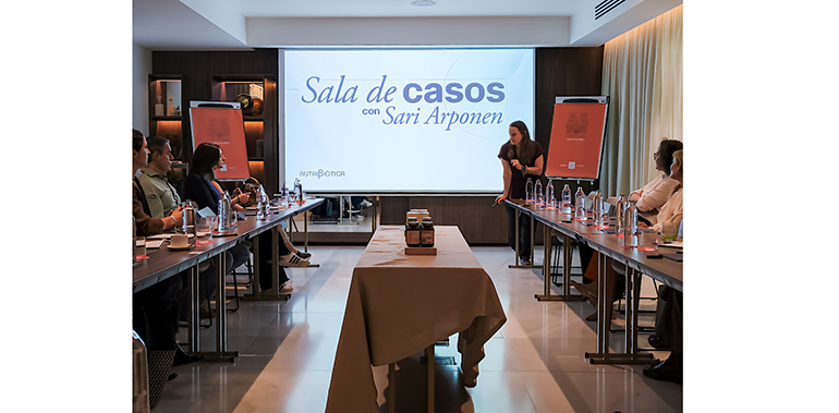 Nutribiótica organiza en Madrid una jornada clínica sobre microbiota con Sari Arponen