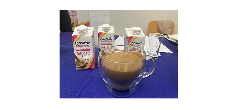 Solución nutricional espesante para pacientes con disfagia y riesgo nutricional 