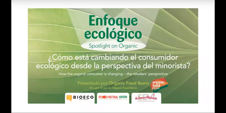 Organic Food Iberia presentó su webinar 