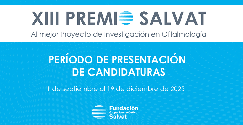 Premio Salvat al mejor Proyecto de Investigación en Oftalmología.