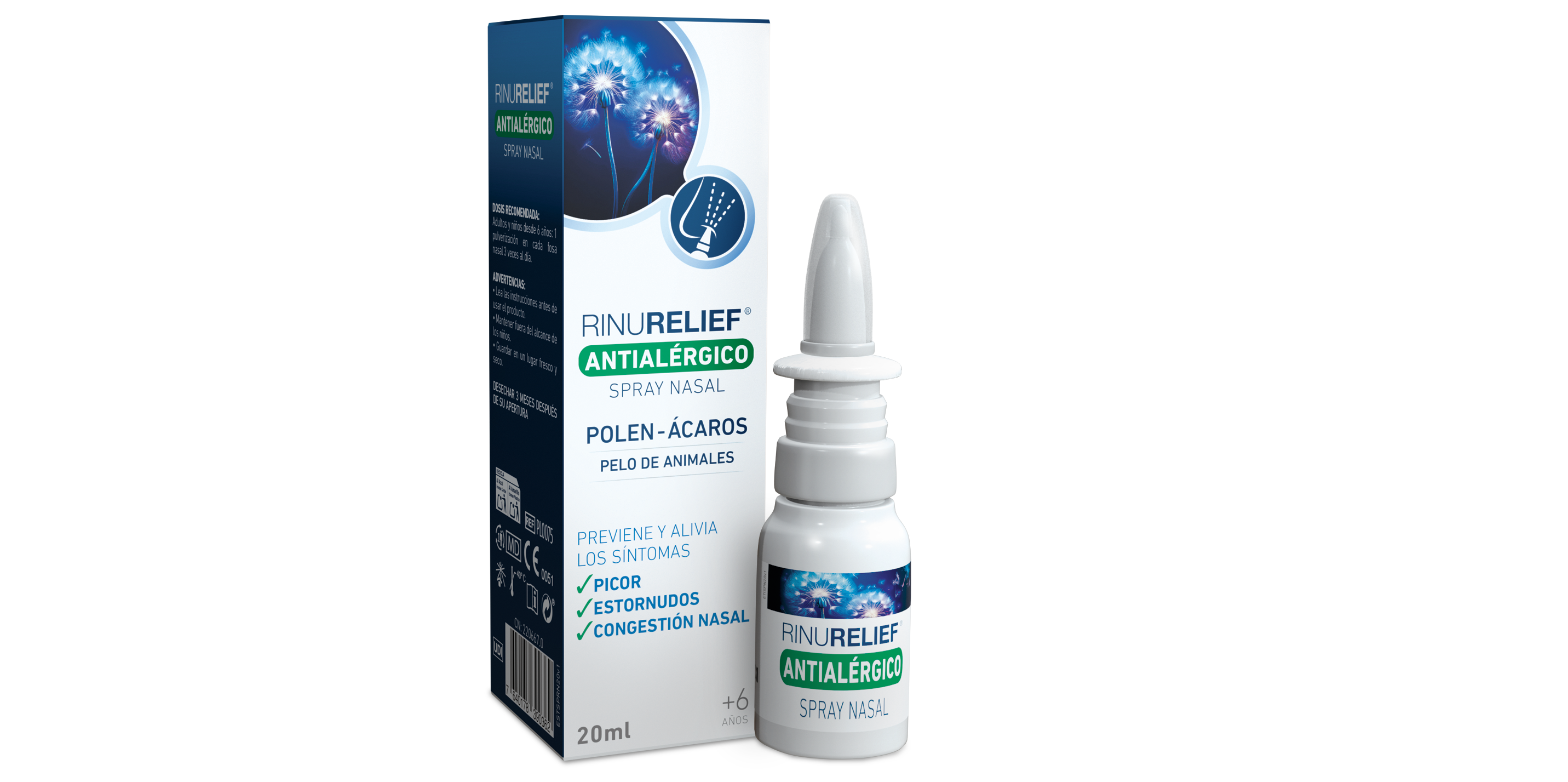 Spray nasal que planta cara a la rinitis alérgica