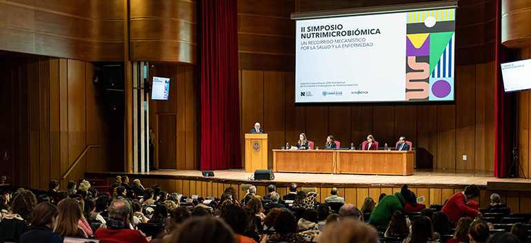 Más de 500 expertos participan en la Cátedra Extraordinaria UCM-Nutribiótica sobre nutrimicrobiómica