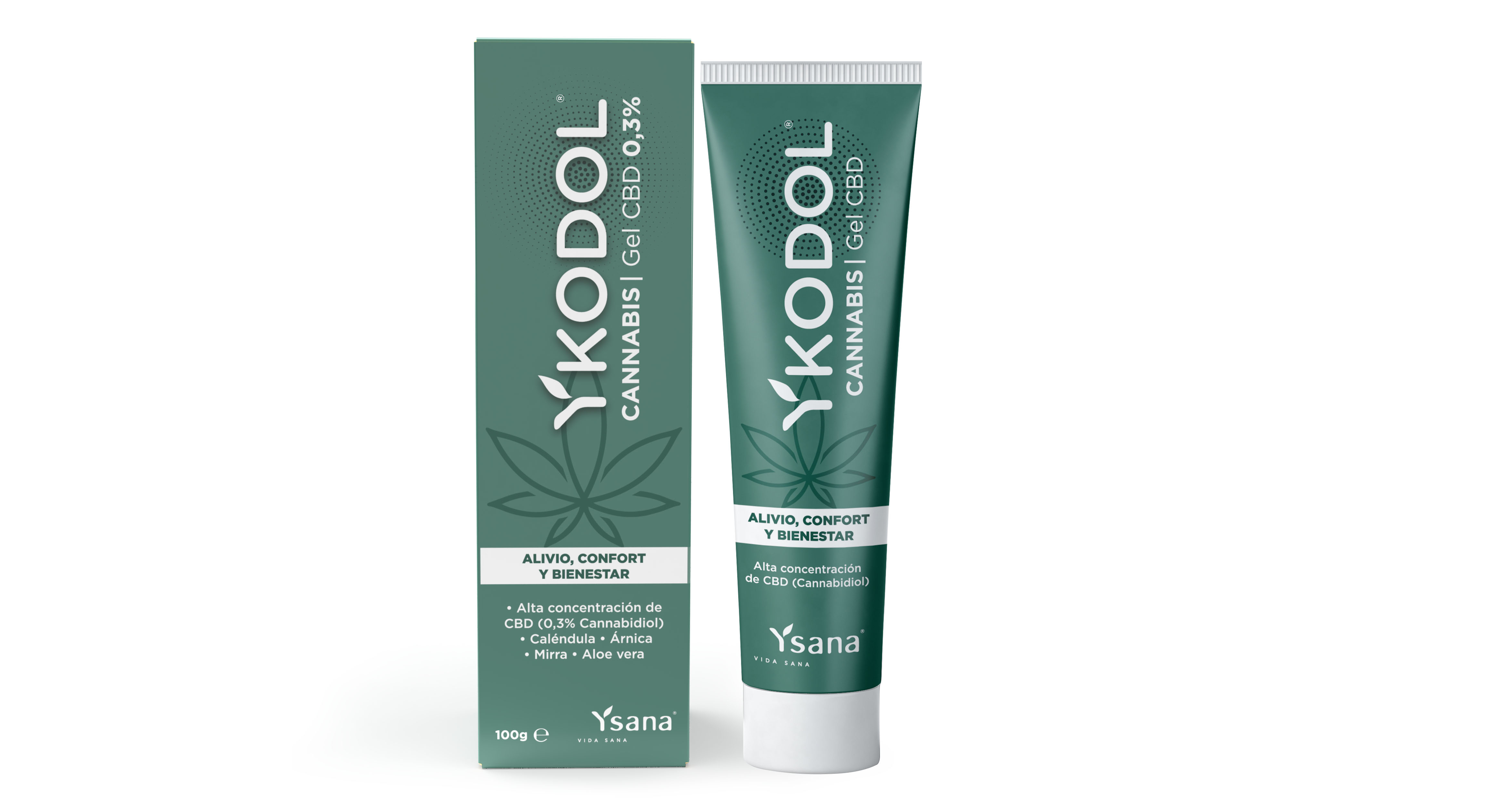 Ykodol de Ysana, crema cannabidiol